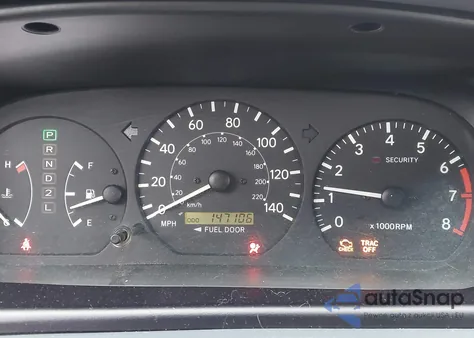 2000 Toyota Camry Xle V6 z USA, uszkodzony, nr VIN 4T1BF28K4YU948801